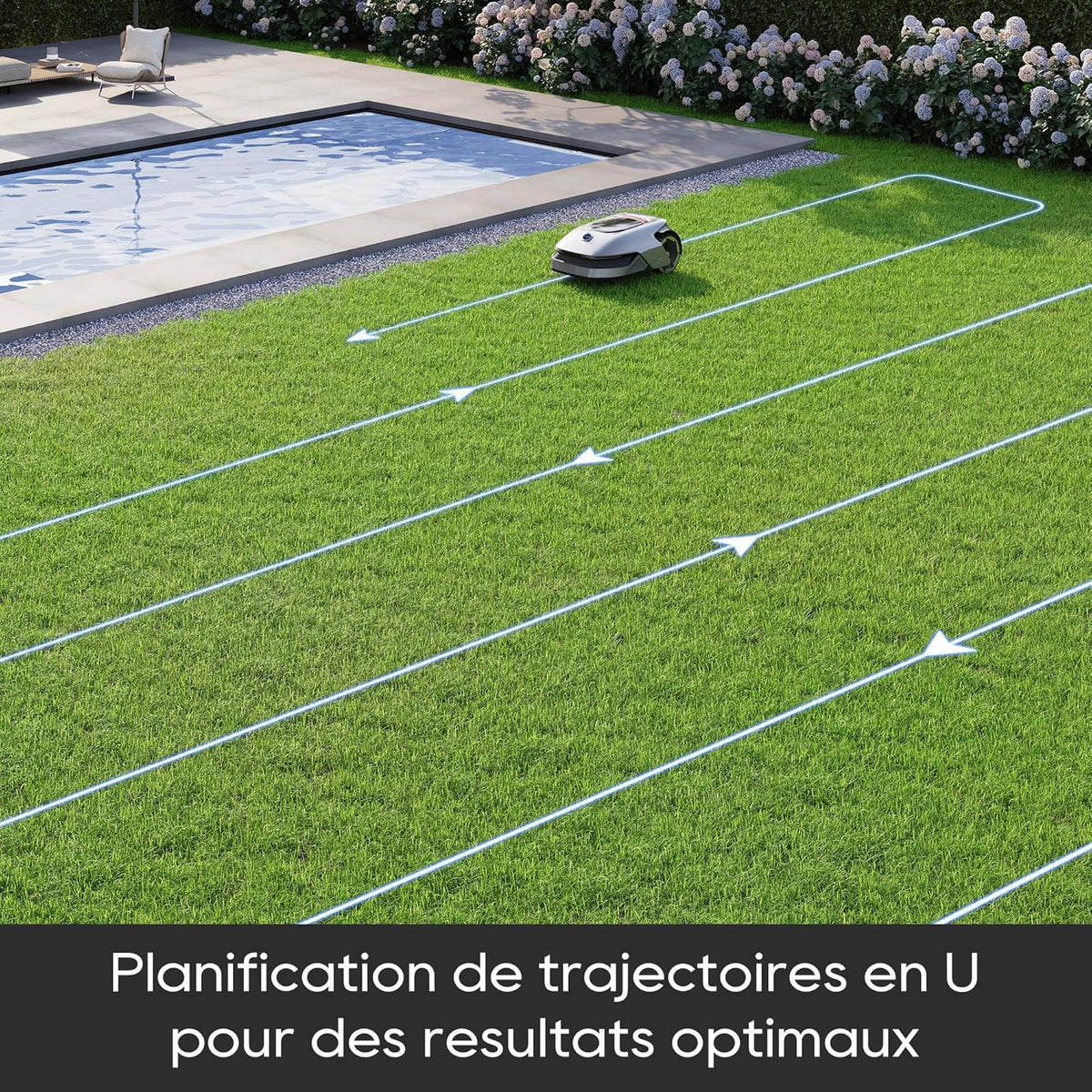 DREAME A1 Gray robot lawn mower – Image 2