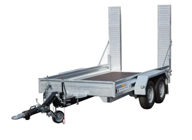 Porte-engins TPF 2502 25 Hubière – Double essieu – PTAC 2 500 kg