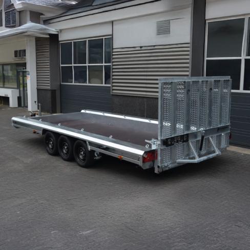 Porte-engins VLEMMIX 3 essieux – PTAC 3 500 kg