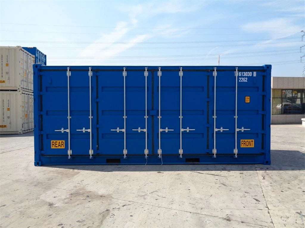 20-foot double-door shipping container (open side) – Image 3