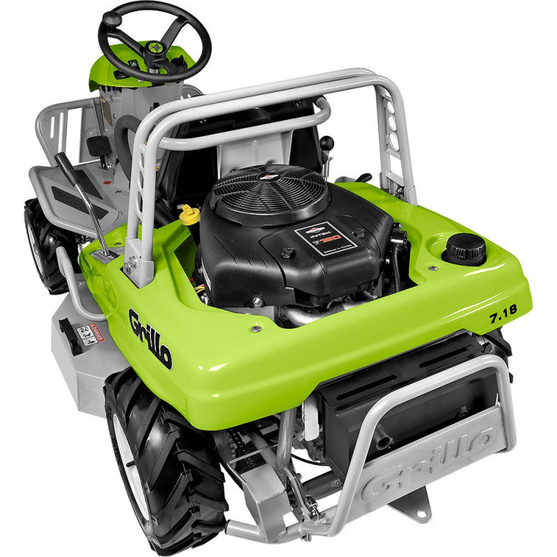 Tracteur tondeuse débroussailleuse autoportée Grillo Climber 7.18 – Image 4