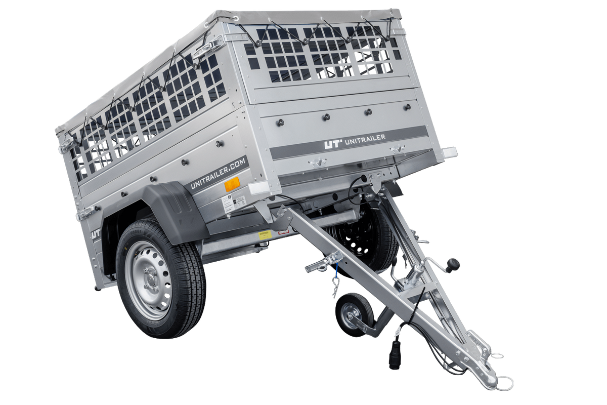 Petite remorque à benne basculante Garden Trailer 150 KIPP – UNITRAILER
