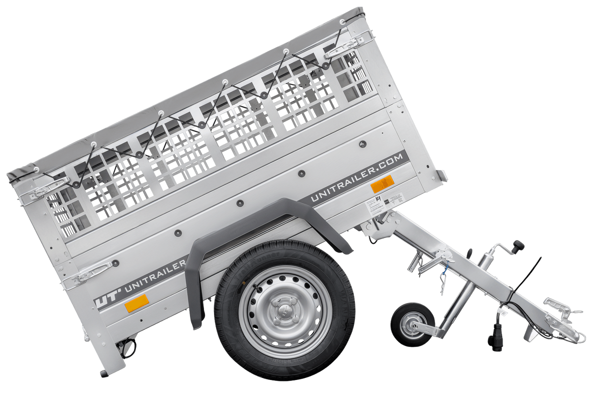 Petite remorque à benne basculante Garden Trailer 150 KIPP – UNITRAILER