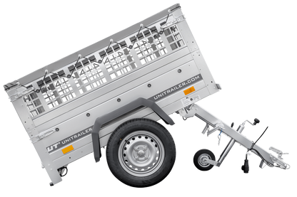 Petite remorque à benne basculante Garden Trailer 150 KIPP – UNITRAILER