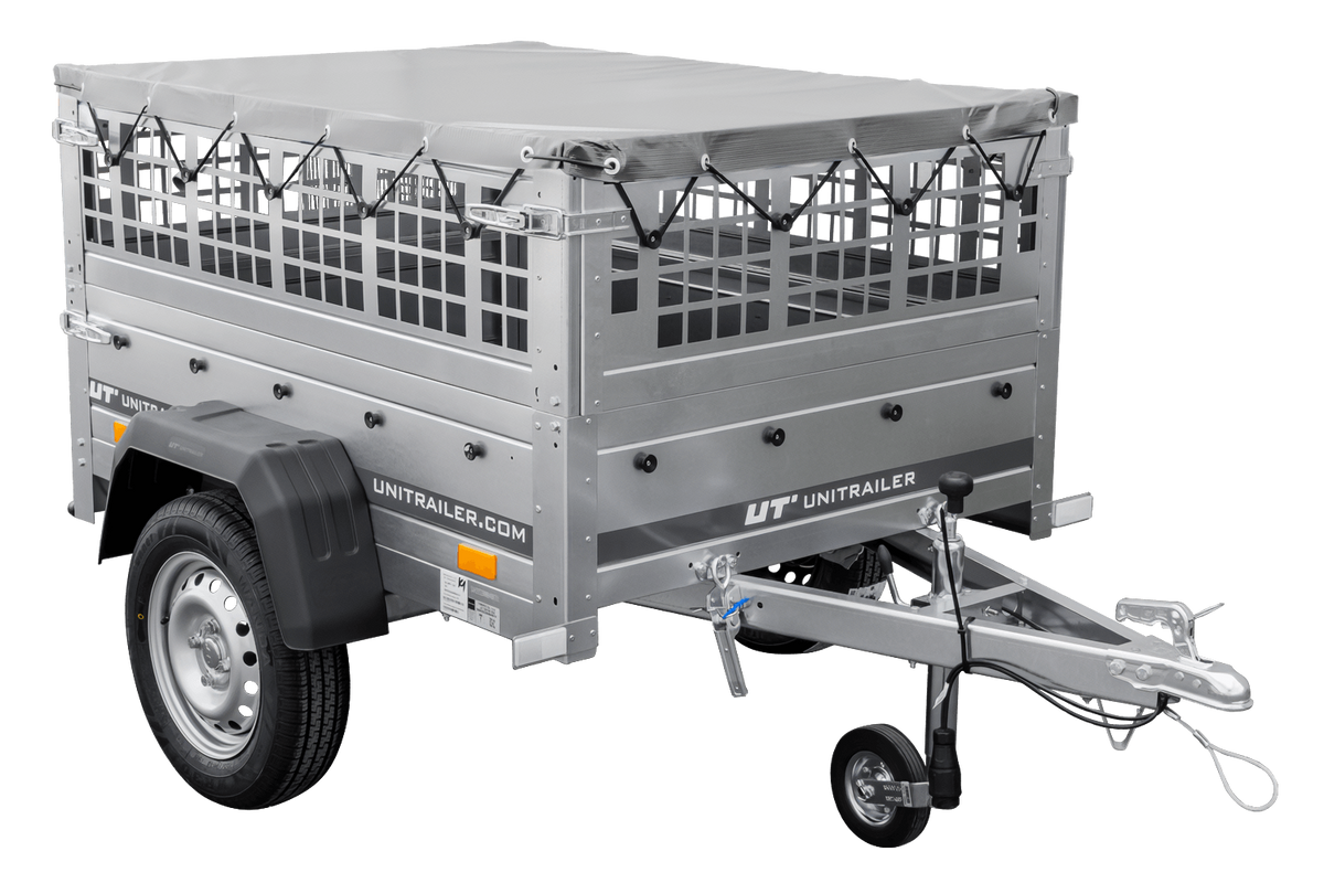 Petite remorque à benne basculante Garden Trailer 150 KIPP – UNITRAILER