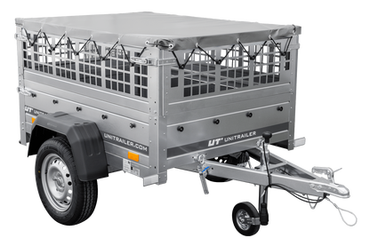 Petite remorque à benne basculante Garden Trailer 150 KIPP – UNITRAILER