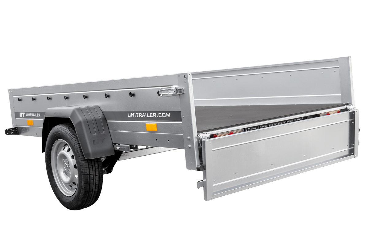 Remorque sur ressorts 230x125 UNITRAILER GARDEN 230/R KIPP