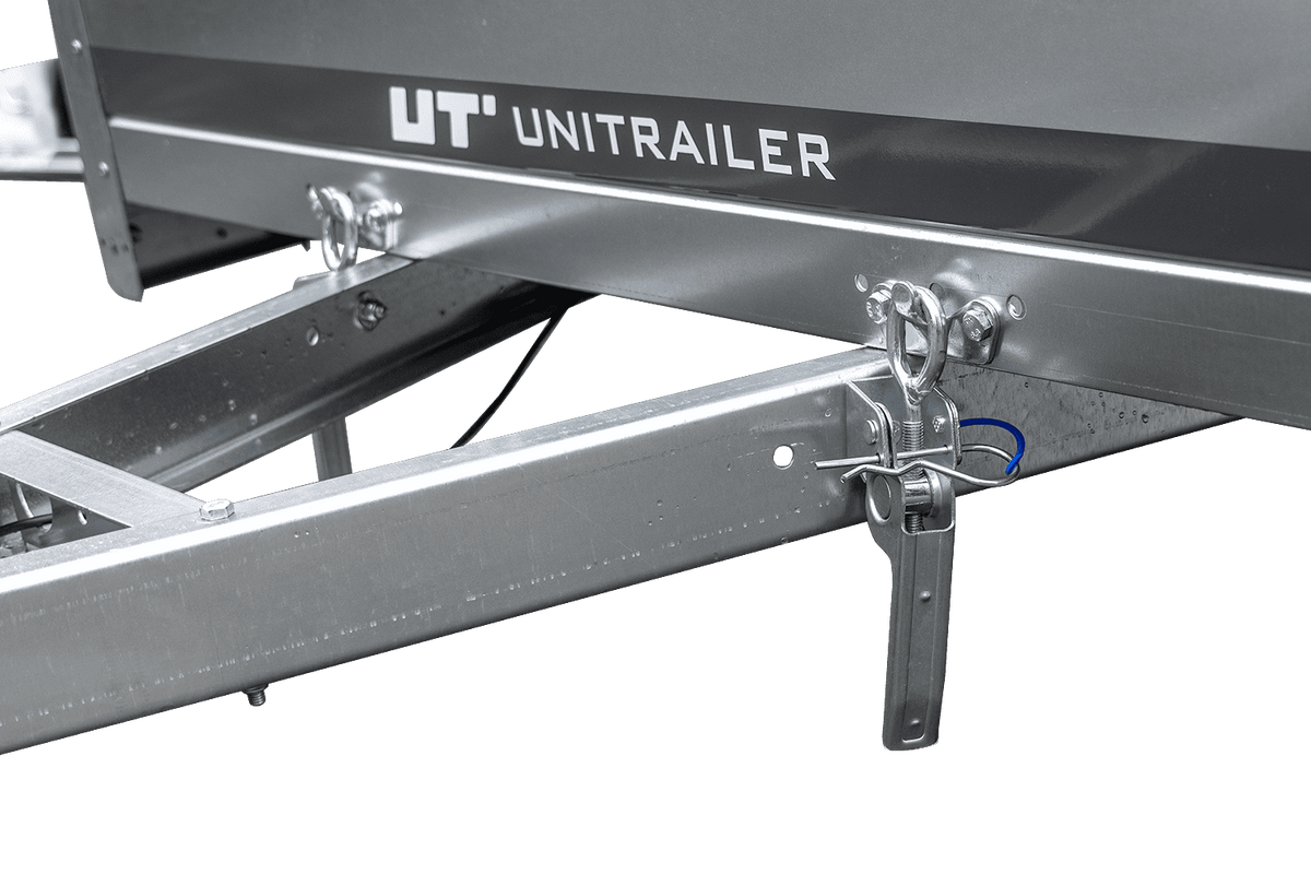 Remorque pour auto 230 x 125 cm Garden Trailer 230 KIPP