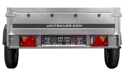 Remorque pour auto 230 x 125 cm Garden Trailer 230 KIPP