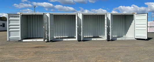 40-foot High Cube shipping container with 4 side doors – Image 2