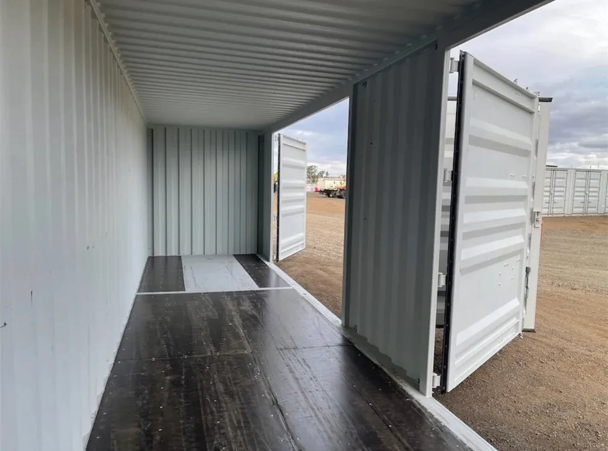 40-foot High Cube shipping container with 4 side doors – Image 4