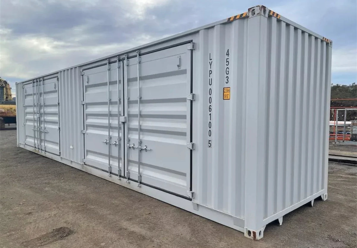 40-foot High Cube shipping container with 4 side doors – Image 7